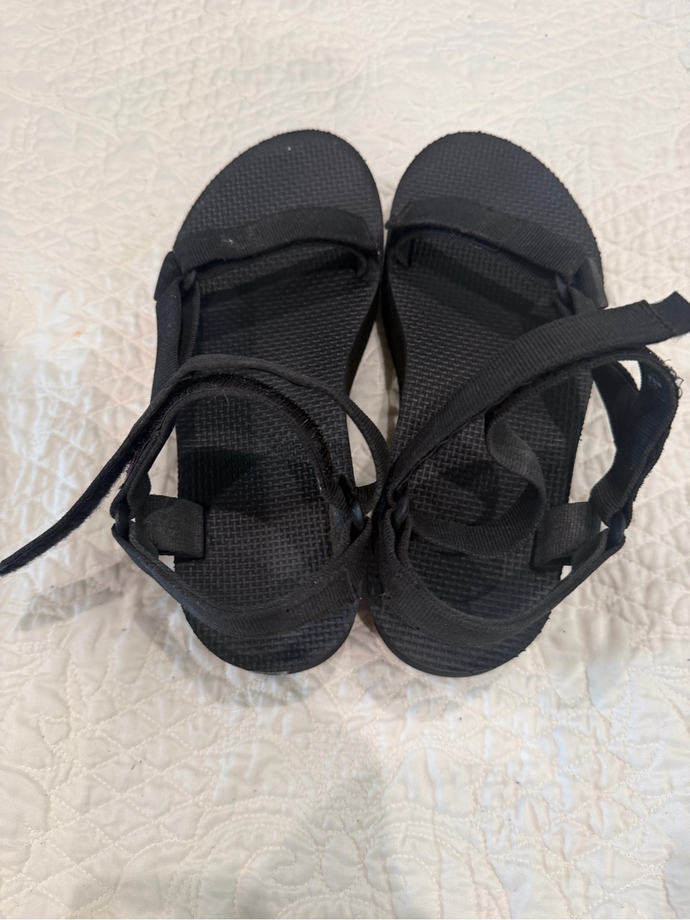 TEVA Black Active Strap Sandals